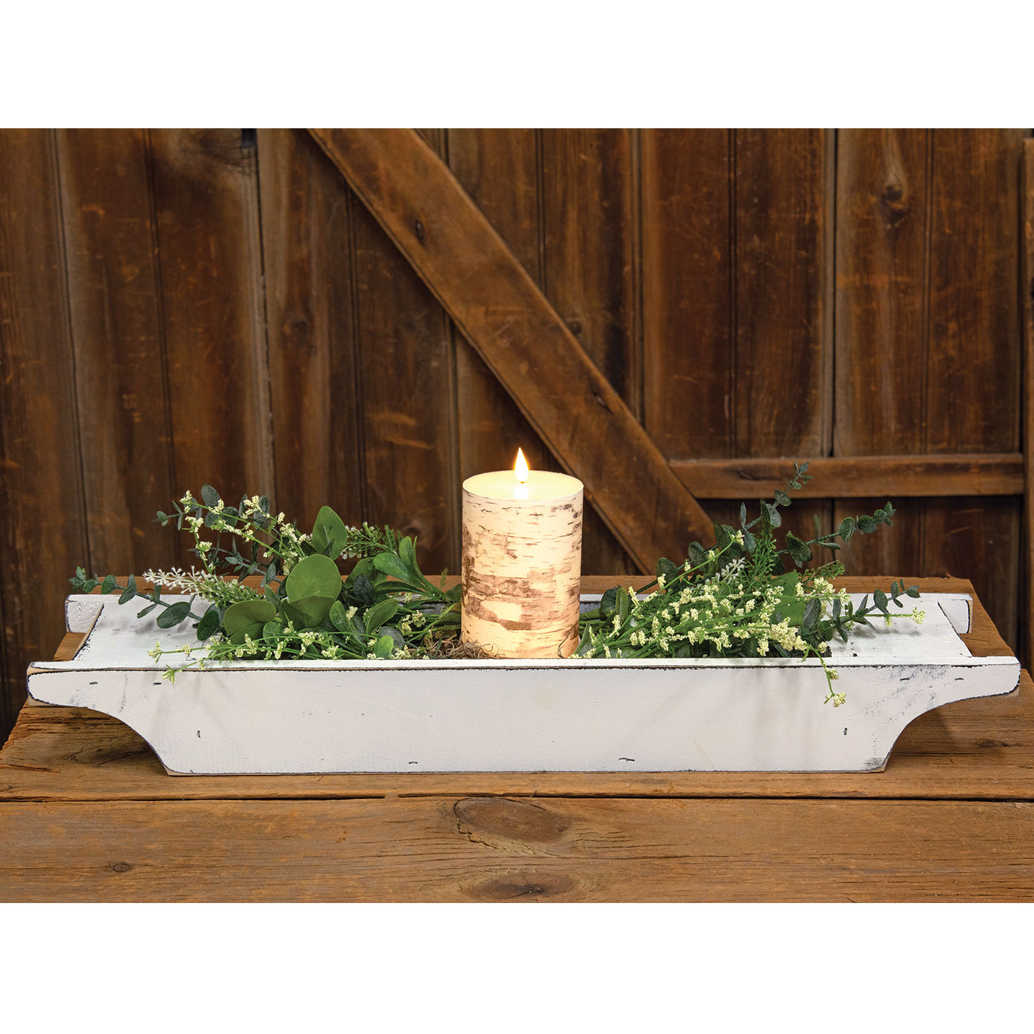 Millwood Pines Unscented Flameless Pillar Candle Wayfair